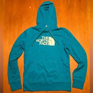 The North Face Blue Hoodie with Logo